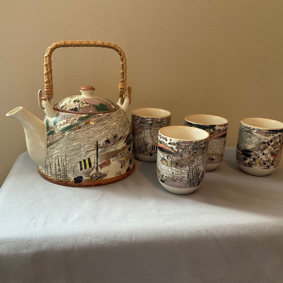 Chinese Styled Tea Set - Picture 1 of 4
